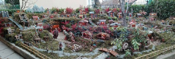 Tutti i 24 metri quadri del presepe