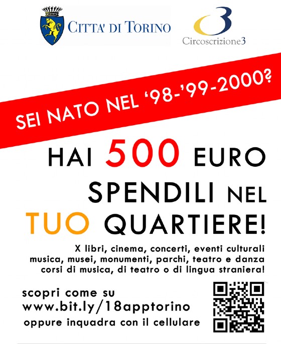 La locandina dell'iniziativa