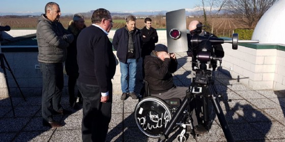 Osservazioni con il telescopio solare
