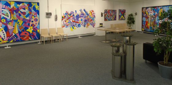 Inaugurata al Tiare Shopping di Villesse la mostra di Marino Salvador