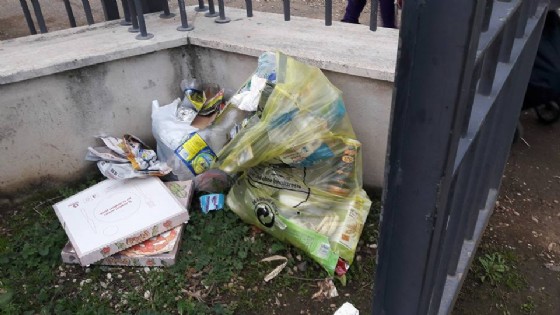 La manifestazione nel parco di via Francesco Albergotti