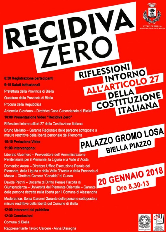 Locandina del programma