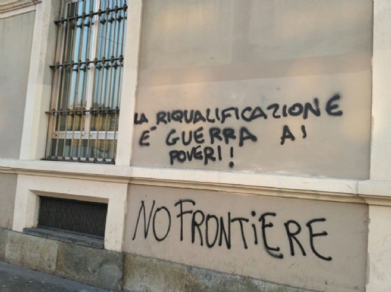 Scritte sui muri di Borgo Aurora