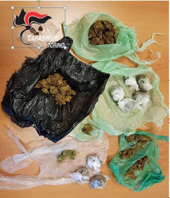 La droga sequestrata