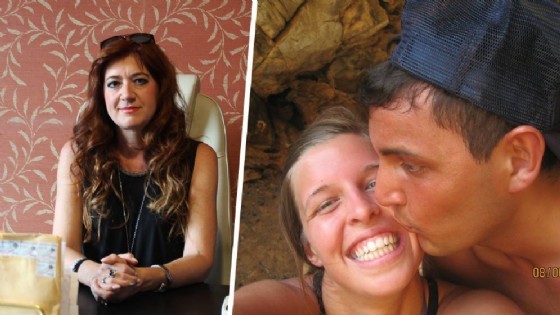 L'avvocato Guarini ed i due fidanzati, in una vecchia immagine. Il giovane è in carcere ad Ivrea