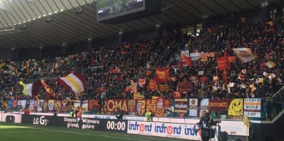 Udinese-Roma ad ‘alto rischio’: niente trasferta per i tifosi giallorossi (© Petrussi) Udinese-Roma ad ‘alto rischio’: niente trasferta per i tifosi giallorossi (© Petrussi)