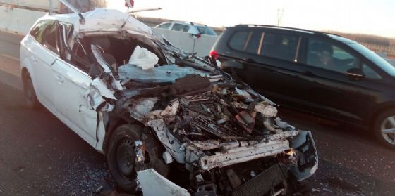 Traffico congestionato in A4: 10 km di coda per un incidente