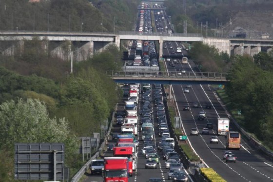 Incidente stradale nell'A4. 13 chilometri di coda