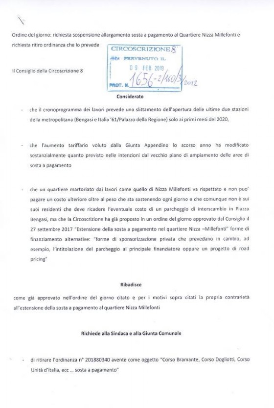 Ordine del Giorno
