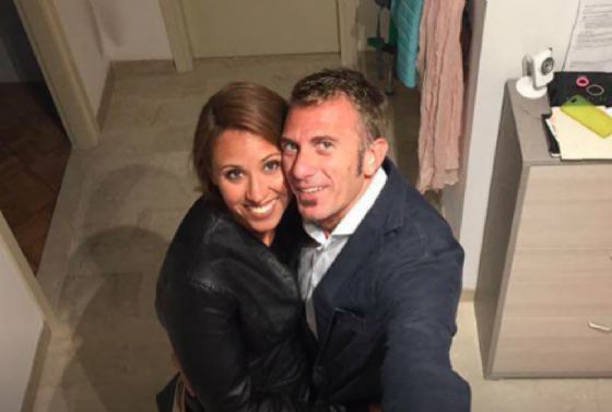 Paolo Duò, 42 anni, con la compagna Chiara Dallere