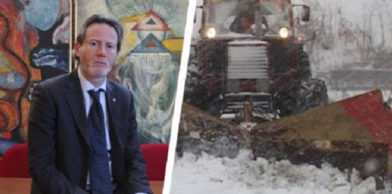 Il presidente provinciale Emanuele Ramella Pralungo. I mezzi sono all'opera da domenica