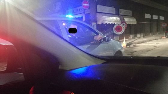 Controlli nella notte della municipale