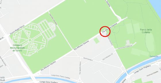 Nuova fermata Gtt per chi si reca al cimitero monumentale (© Google) Nuova fermata Gtt per chi si reca al cimitero monumentale (© Google)