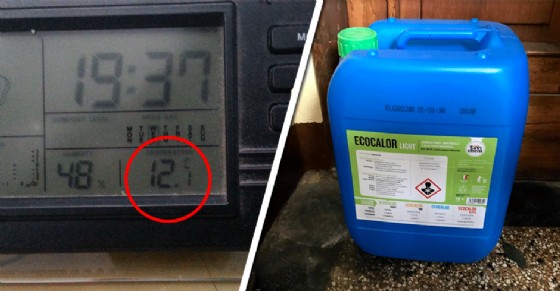 12 gradi in casa, chi può compra l'olio da utilizzare nelle stufe