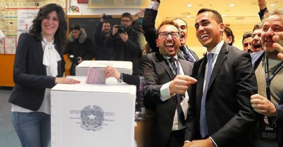 Chiara Appendino e Luigi Di Maio