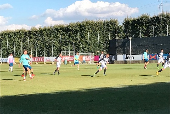 Un momento della partita