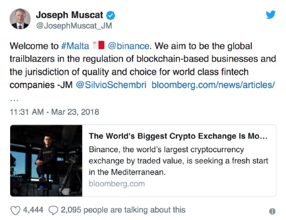 Ministro Malta