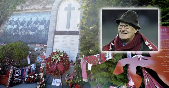 Morto Sauro Tomà, l'ultimo sopravvissuto del Grande Torino Morto Sauro Tomà, l'ultimo sopravvissuto del Grande Torino