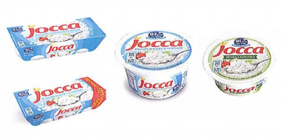 Il formaggio JOCCA ritirato dal commercio