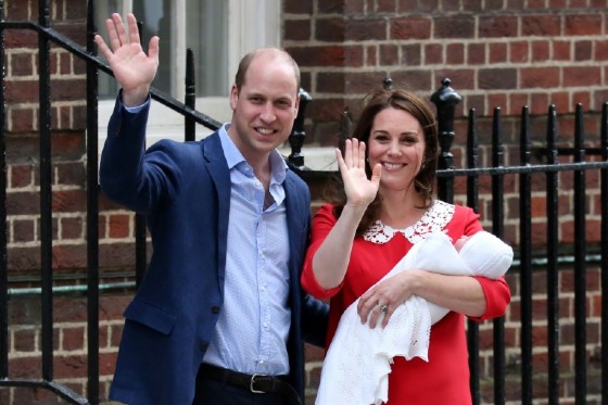 Prince William became a father for the third time after his wife Catherine gave birth on April 23