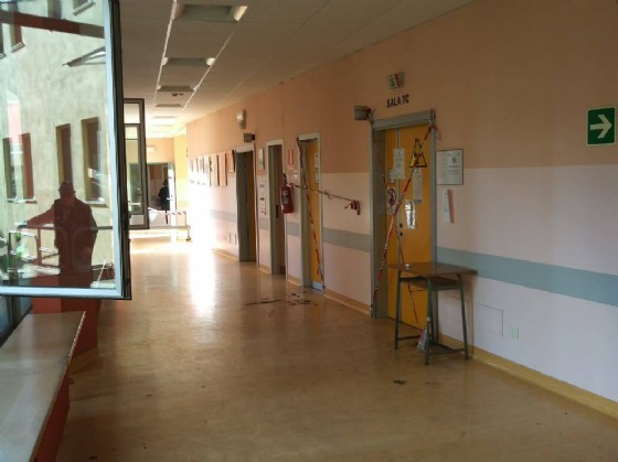 La zona TC posta sotto sequestro