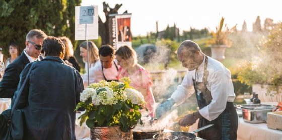 Cena spettacolo di FVG Via dei Sapori al Castello di Spessa di Capriva del Friuli