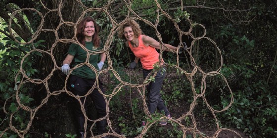 Humus Park, una visita alle opere dell'international land art meeting in bicicletta