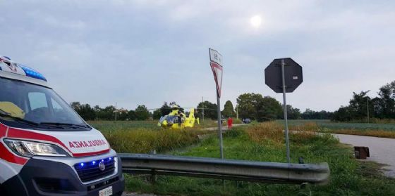 Incidente stradale a Valvasone: grave un centauro
