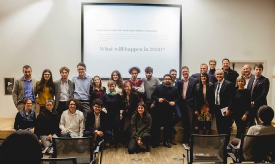 Foto del gruppo di docenti, studenti e partner di Big Picture Learning ad una recente conferenza.