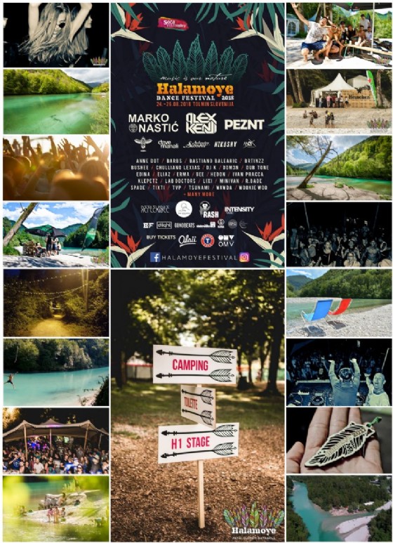 "Halamoye Festival", tre giorni di musica elettronica sulle rive dell'Isonzo