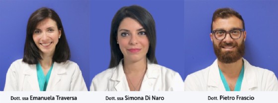 Dott.ssa Emanuela Traversa, Dott.ssa Simona Di Naro, Dott. Pietro Frascio