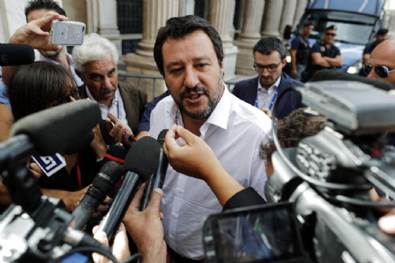 Sentenza Genova, Salvini: ''Il nome Lega non si tocca'' Sentenza Genova, Salvini: ''Il nome Lega non si tocca''