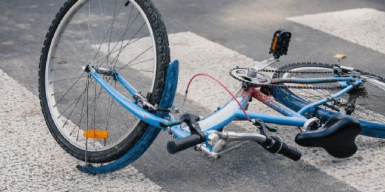Bici incidentata - Immagine di repertorio