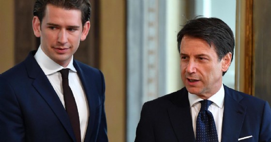 Migranti, Conte incontra Kurz: Migranti, Conte incontra Kurz: