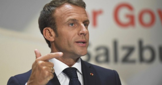 Il presidente francese Emmanuel Macron