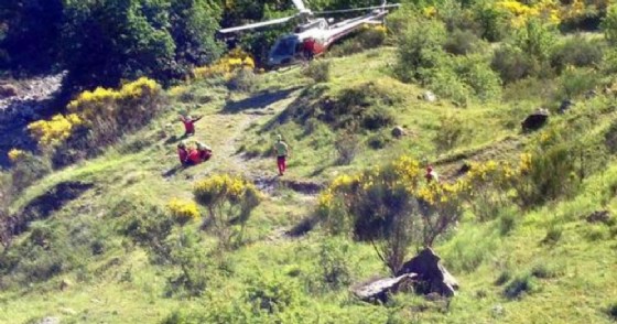 Elisoccorso in azione - Immagine di repertorio