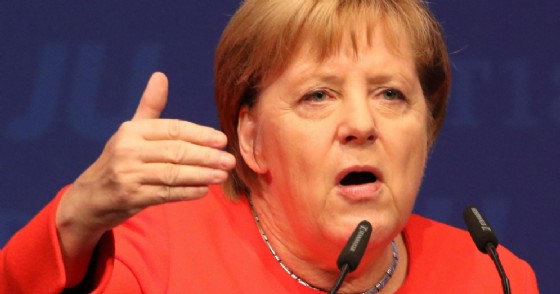 La cancelliera tedesca Angela Merkel