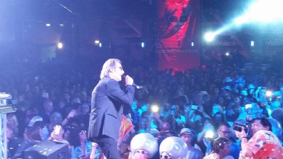 Il 'teorema' di Marco Ferradini infiamma la platea del Ceghedaggio