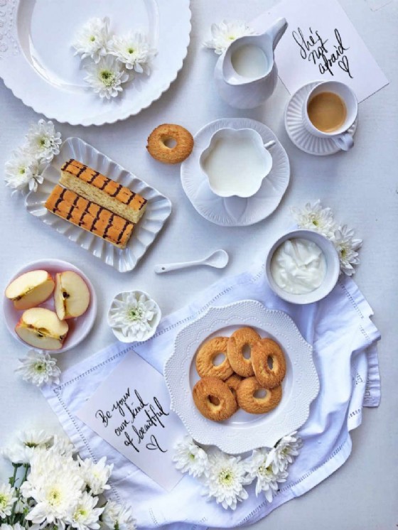 Colazione in bianco