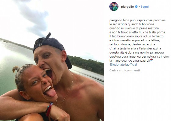 Giulia Provvedi insieme a Pierluigi