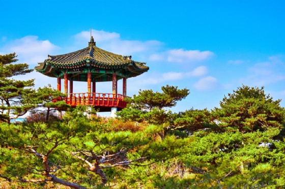 Un tempio in Corea del Sud