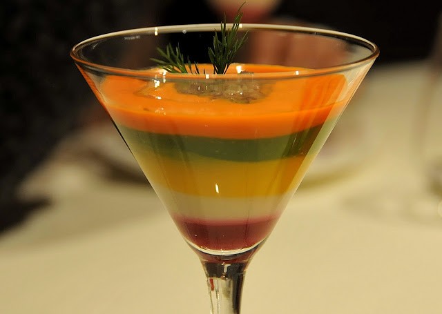 Bagna cauda in coppa Martini