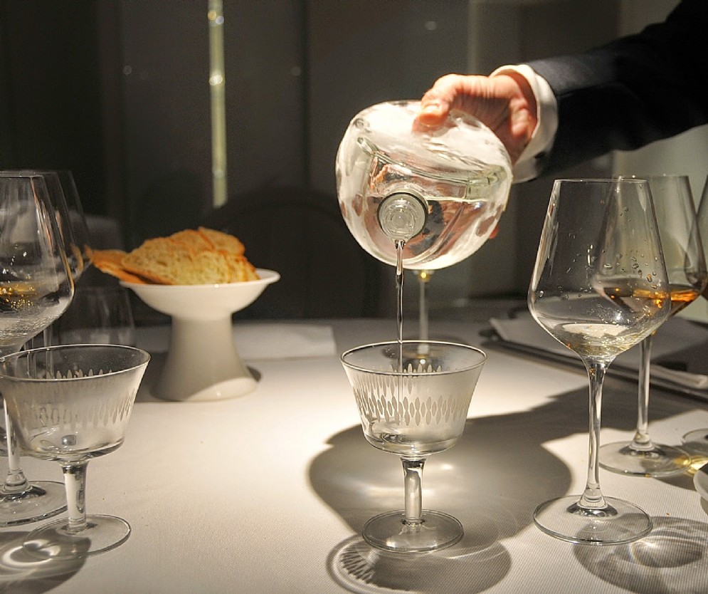 Elegante servizio di sala