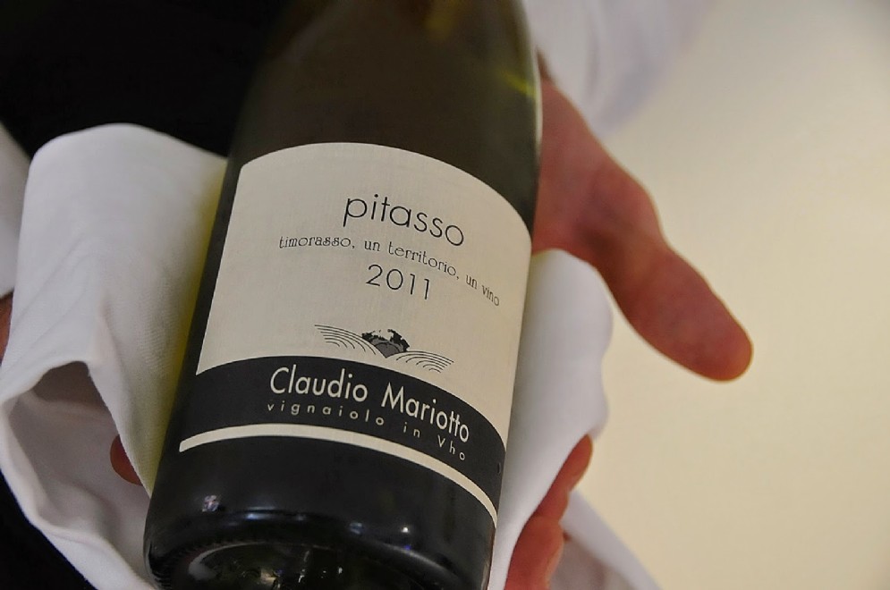 Un Timorasso del produttore Claudio Mariotto