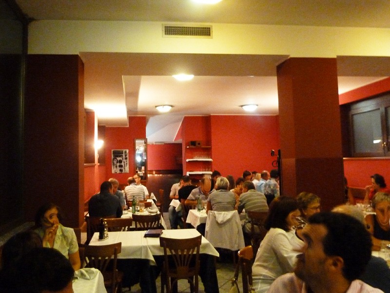 La sala, spesso al completo