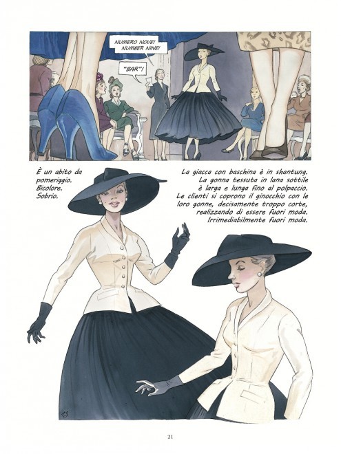 La ragazza indossava Dior