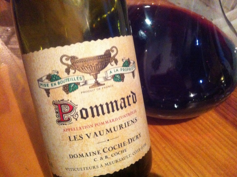 L'etichetta del Pommard