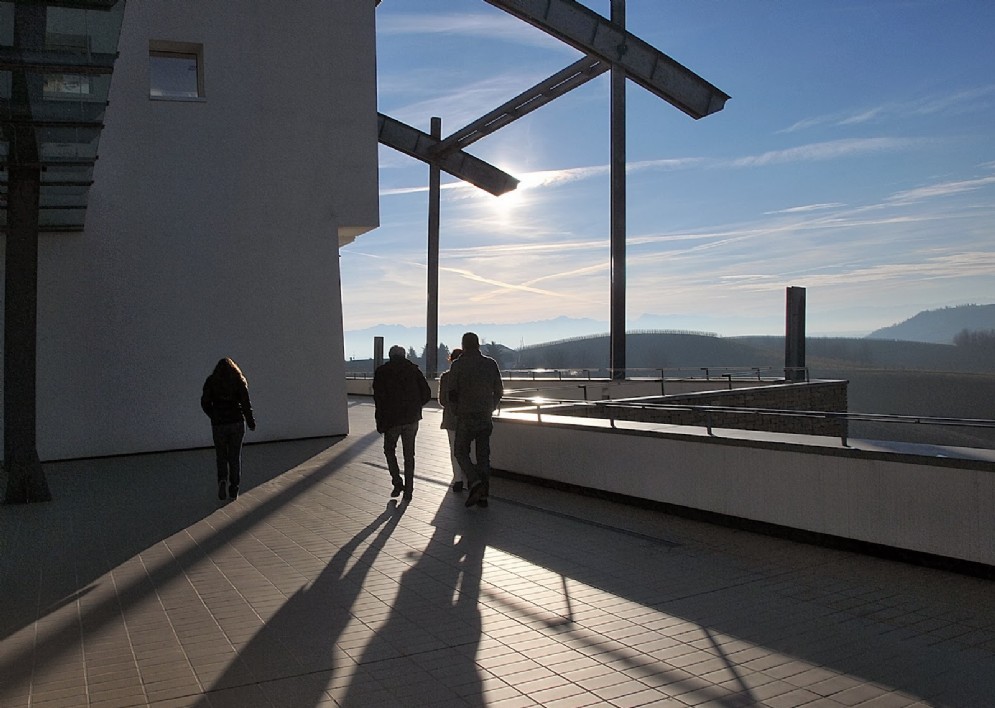 La terrazza che da su Novello