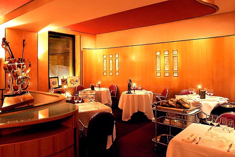 La sala principale de L'Arpege