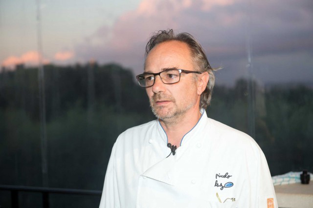 Marco Sacco del ristorante Piccolo Lago di Verbania Fondotoce (VB)